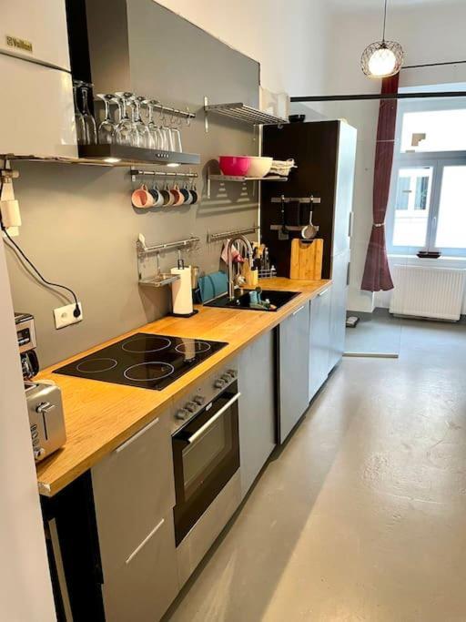 Klimatisierte Sehr Zentrale Wohnung-Loftstyle- 维也纳 外观 照片